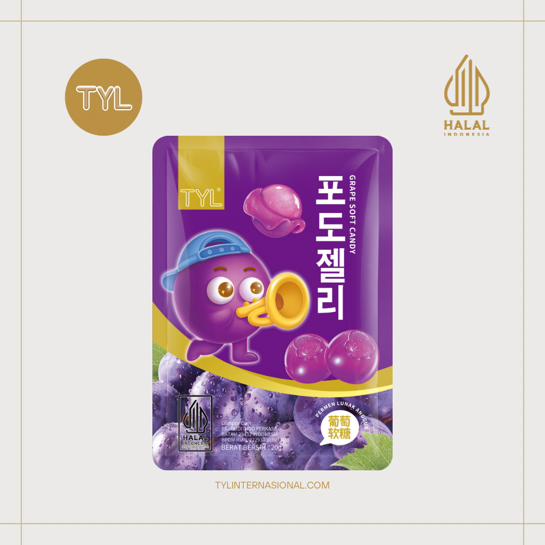 TYL Soft Candy Grape Mini 20g