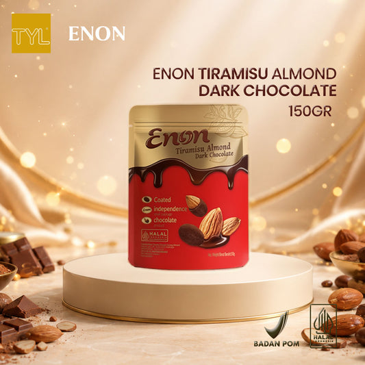 ENON Tiramisu Almond Dark Chocolate 150GR