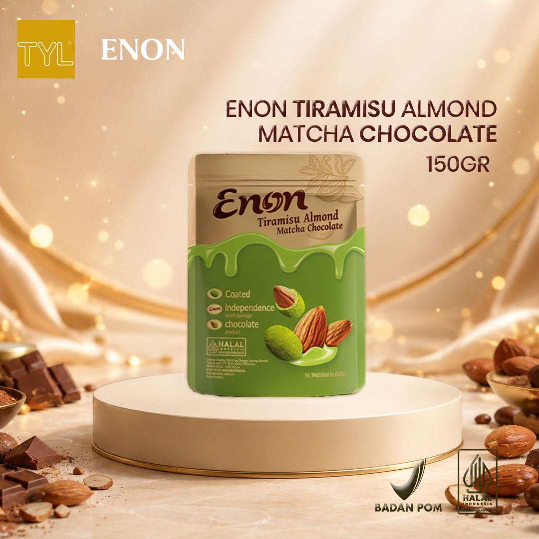 ENON Tiramisu Almond Matcha Chocolate 150GR