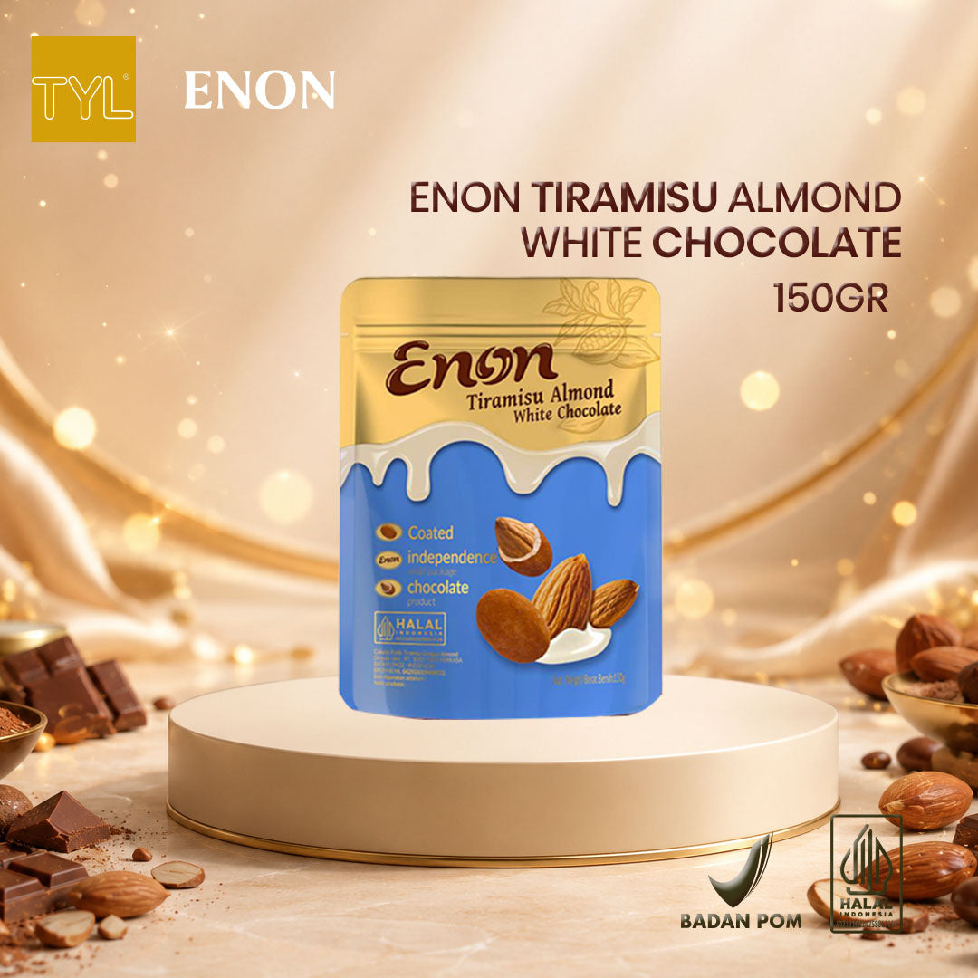 ENON Tiramisu Almond White Chocolate 150GR