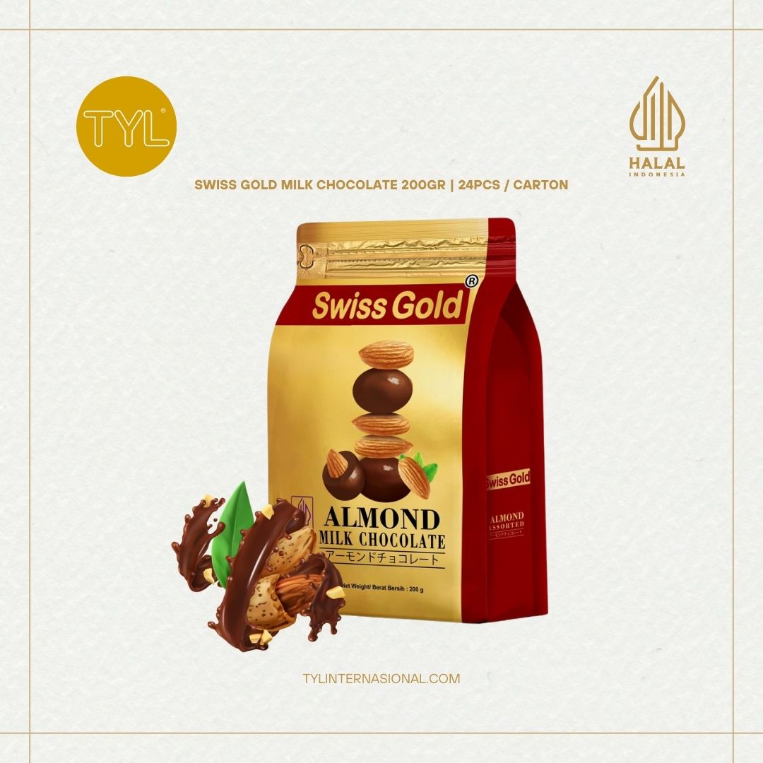 SWISSGOLD Milk Chocolate 200gr