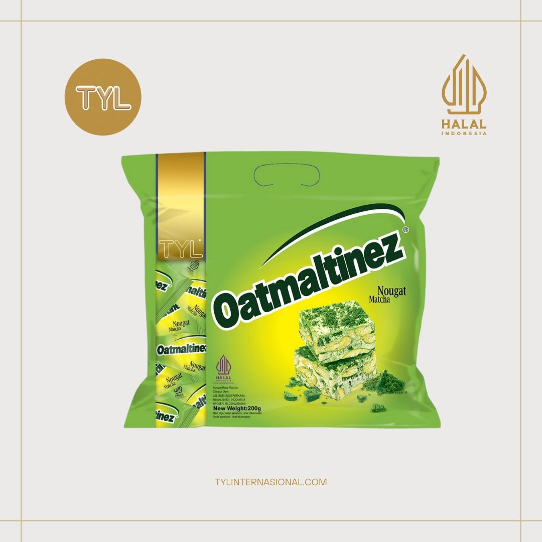TYL Oatmaltinez Nougat Matcha 200gr
