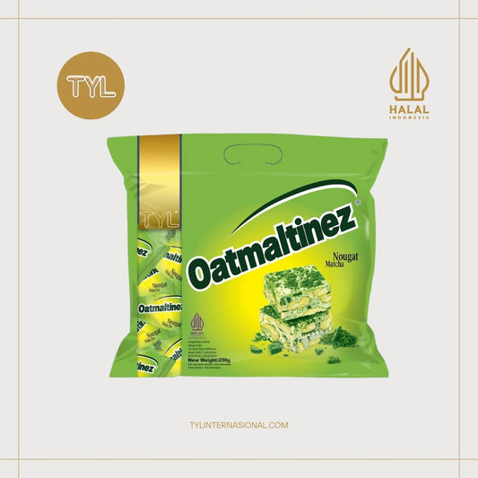 TYL Oatmaltinez Nougat Matcha 200gr