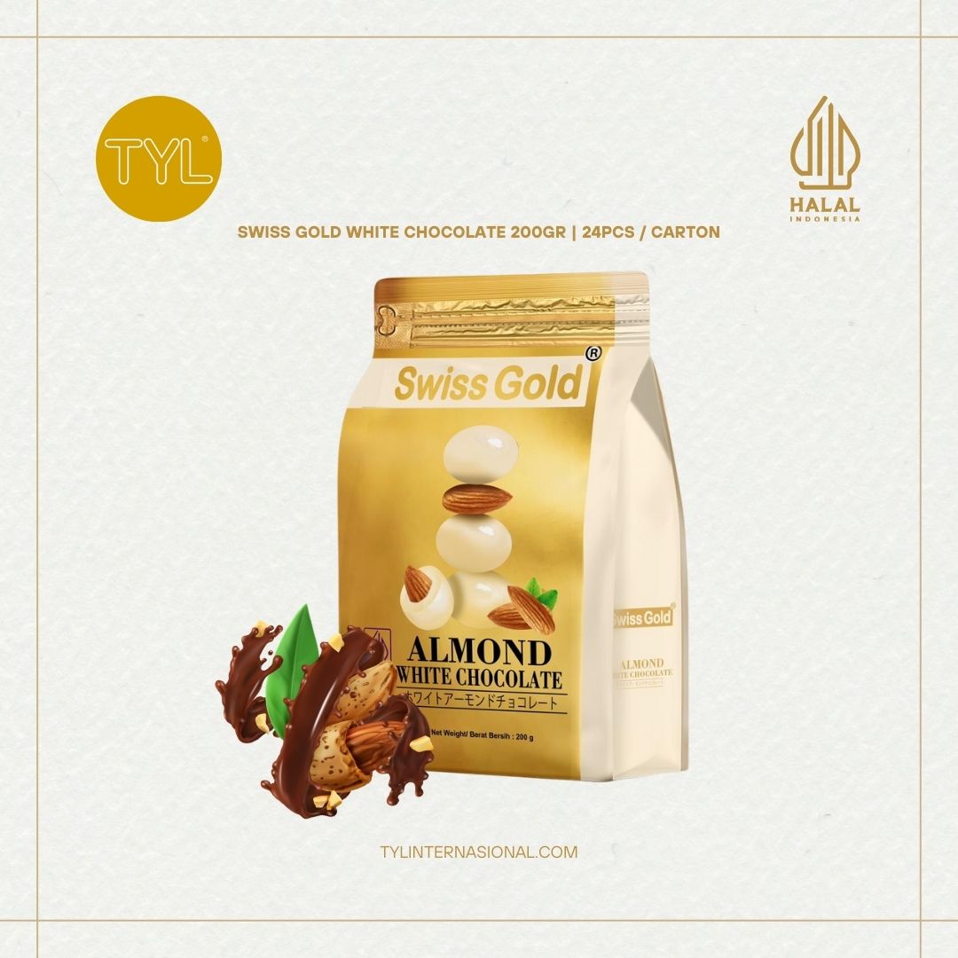 SWISSGOLD WHITE Chocolate 200gr