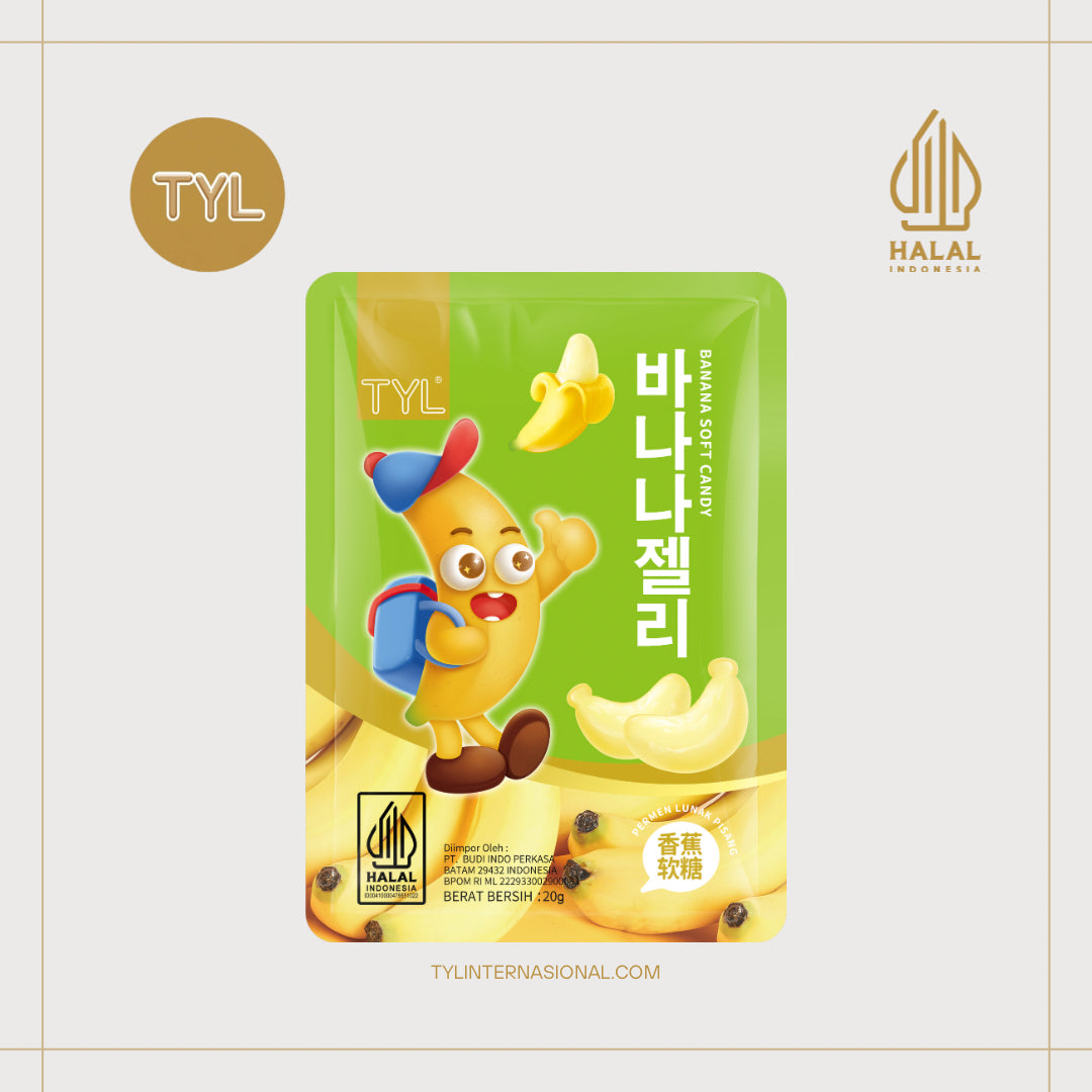 TYL Soft Candy Banana Mini 20g
