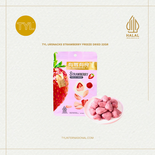 TYL UrSnacks Freeze Dried Strawberry 32gr