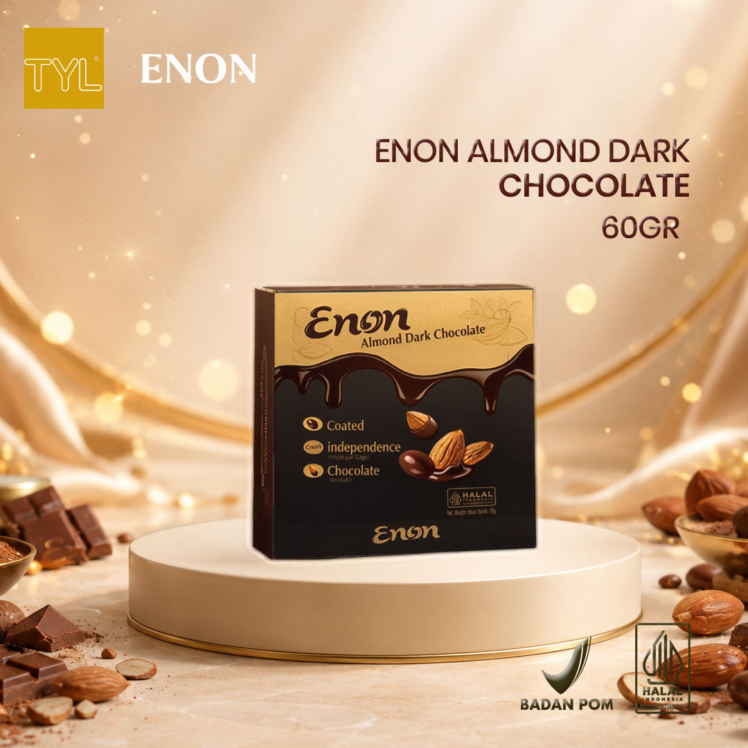 ENON Almond Dark Chocolate 60GR