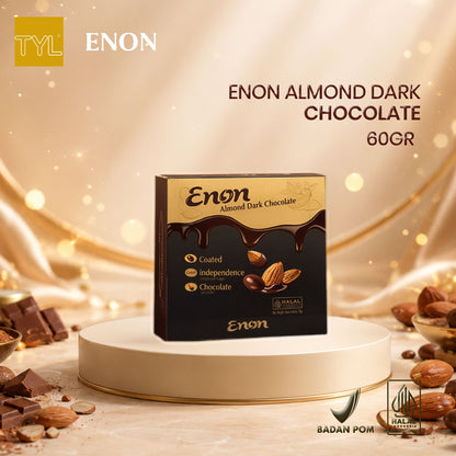 ENON Almond Dark Chocolate 60GR