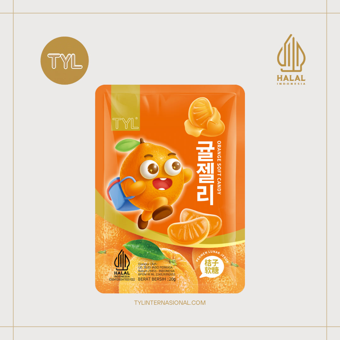 TYL Soft Candy Orange Mini 20g