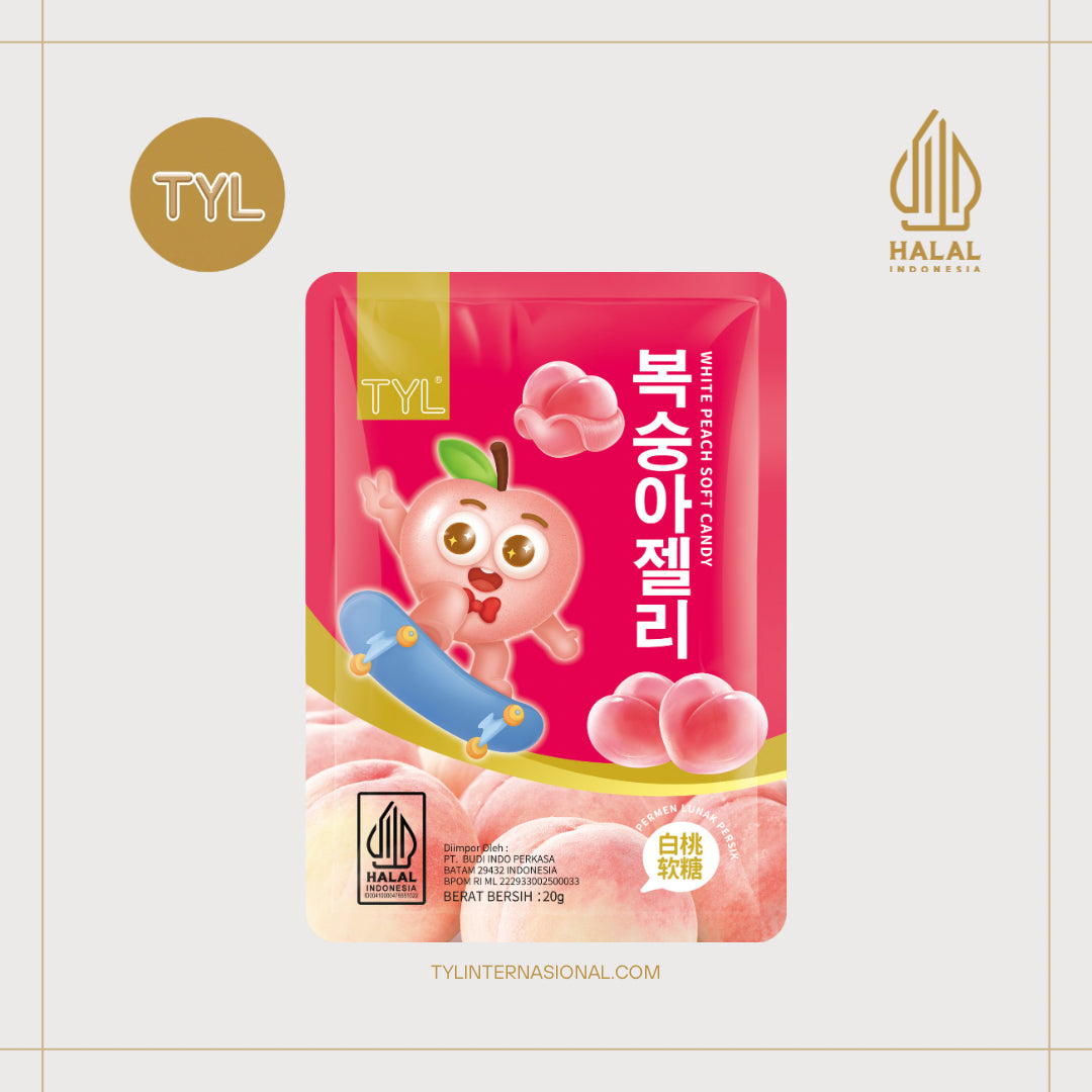 TYL Soft Candy Peach Mini 20g