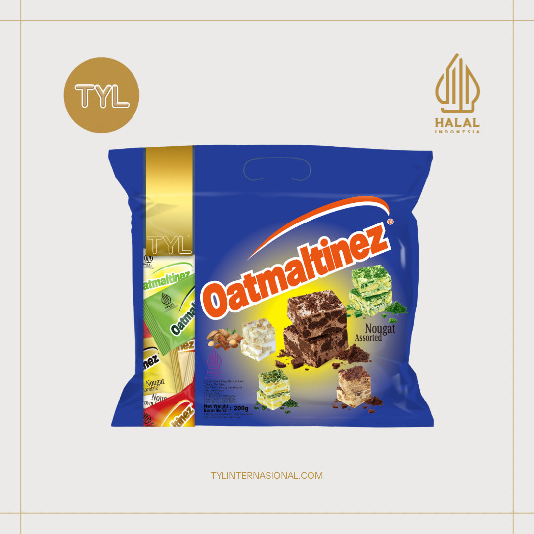TYL Oatmaltinez Nougat Assorted 200gr