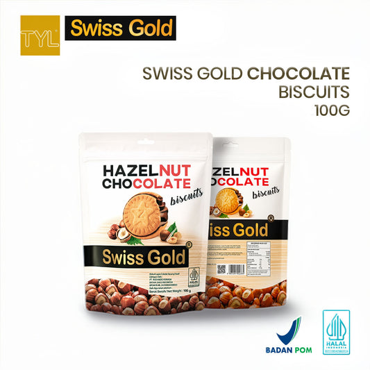 Hazelnut Dark Chocolate Biscuits 100GR