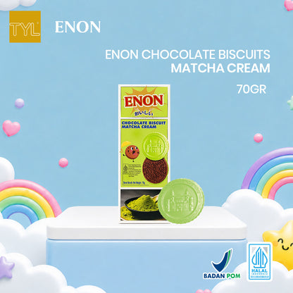 ENON Chocolate Biscuit Matcha Cream 70GR